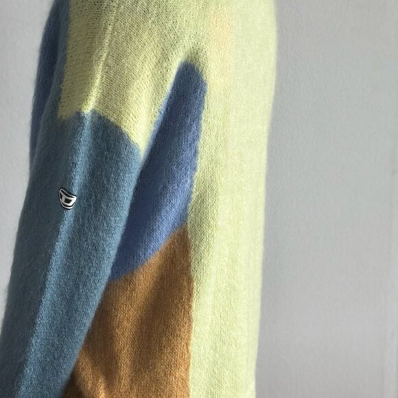 Diesel K-ARNEY Oversized Multicoloured Mohair Sweater - Size L - Picture 4 of 6